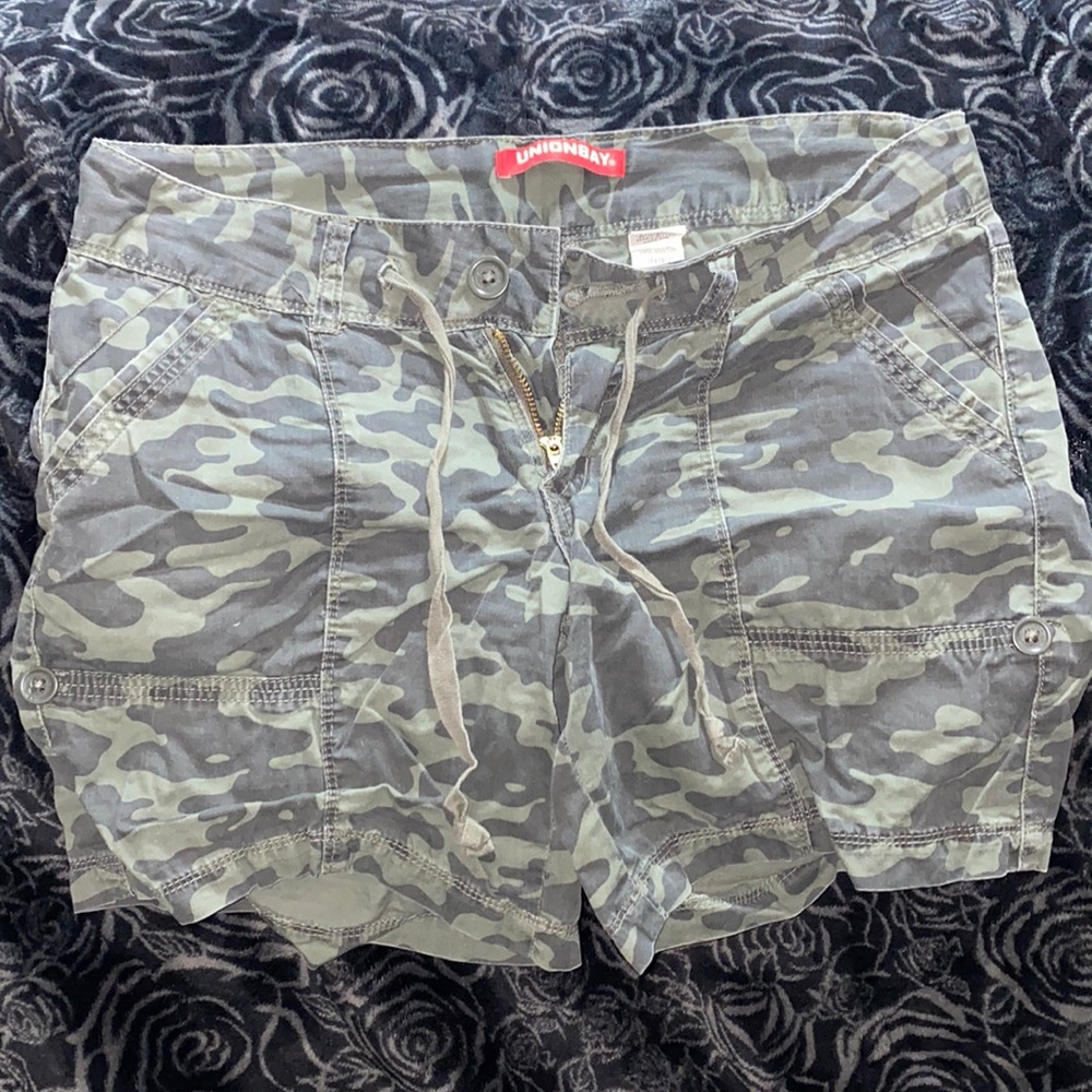 Green shorts
